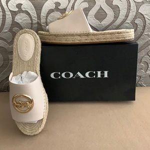 Leather Espadrille - Coach